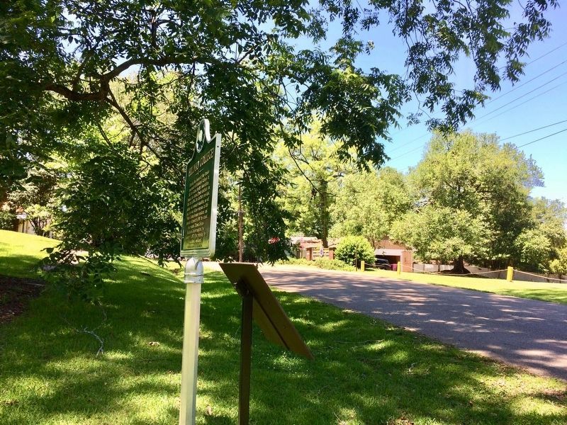 View of markers toward East & Leake Street intersection.. Click for full size. View of markers toward East & Leake Street intersection. image. Click for full size.