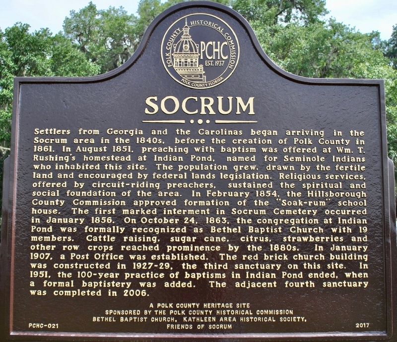 Socrum Marker image. Click for full size.