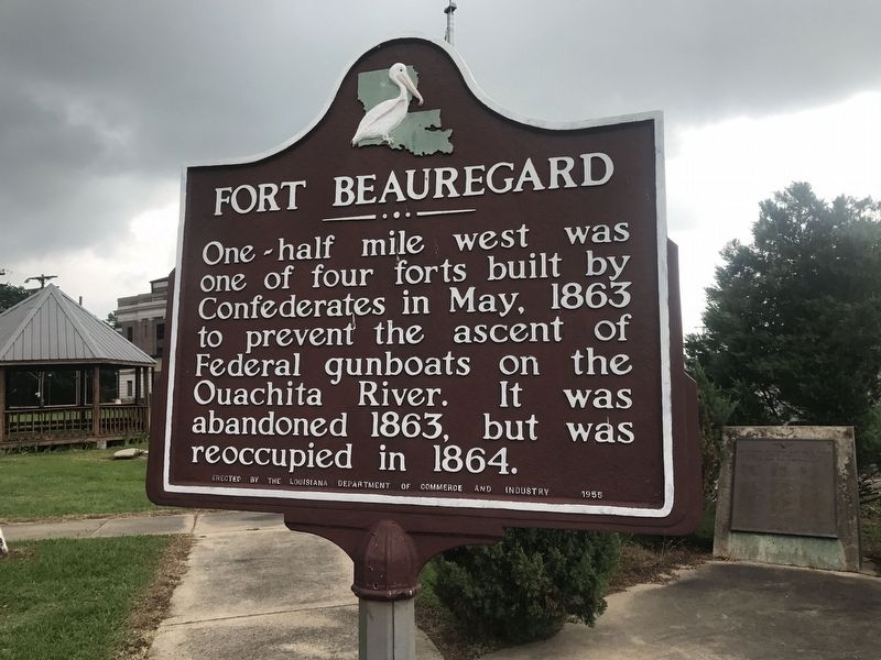Fort Beauregard Marker image. Click for full size.