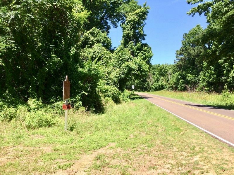 View of marker west on Rodney Road.. Click for full size. View of marker west on Rodney Road. image. Click for full size.