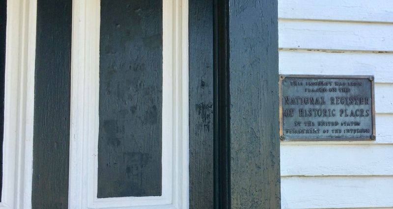 The church is listed in the National Register of Historical Places.. Click for full size. The church is listed in the National Register of Historical Places. image. Click for full size.