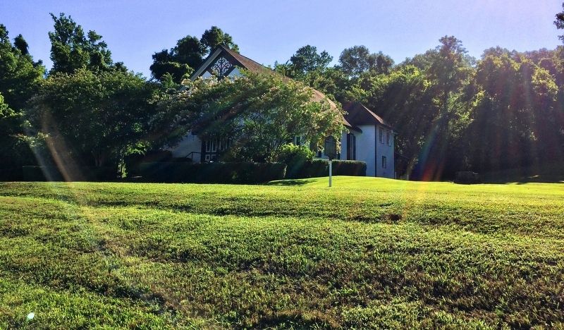 The Yokena Presbyterian Church and Marker.. Click for full size. The Yokena Presbyterian Church and Marker. image. Click for full size.