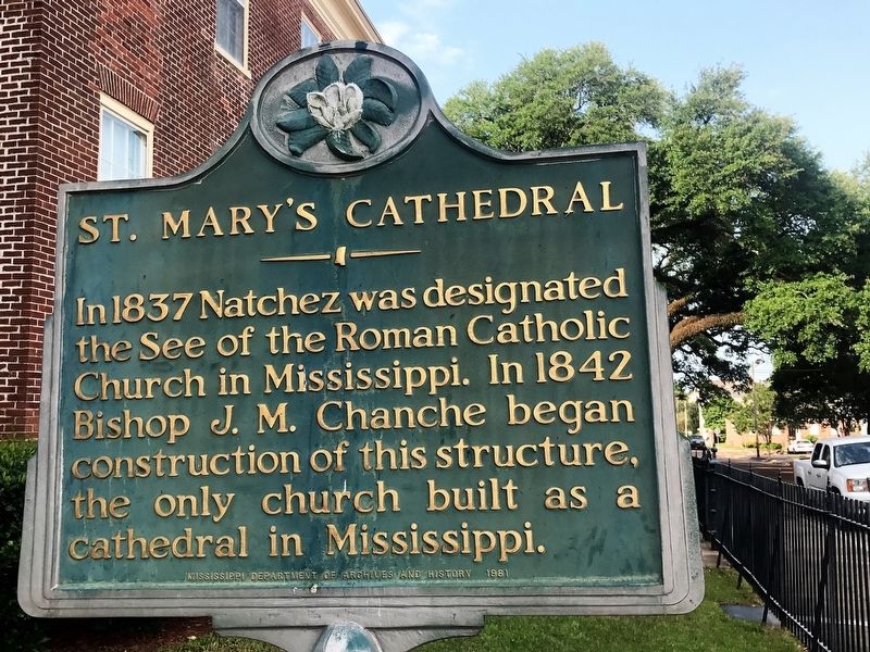 St. Mary's Cathedral Marker image. Click for full size.