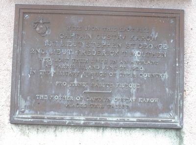 Plane Crash Memorial. Click for full size. Plane Crash Memorial image. Click for full size.
