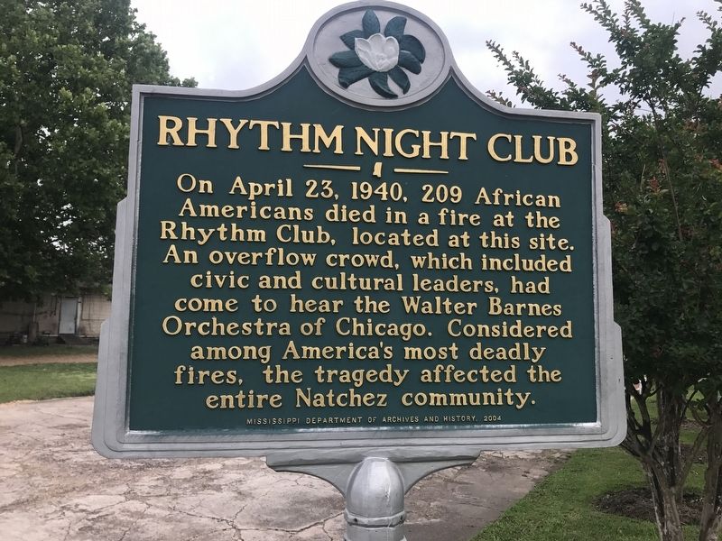 Rhythm Night Club Marker. Click for full size. Rhythm Night Club Marker image. Click for full size.