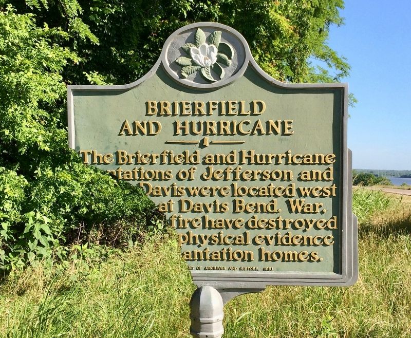 Brierfield and Hurricane Marker image. Click for full size.
