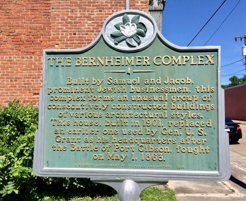 The Bernheimer Complex Marker. Click for full size. The Bernheimer Complex Marker image. Click for full size.