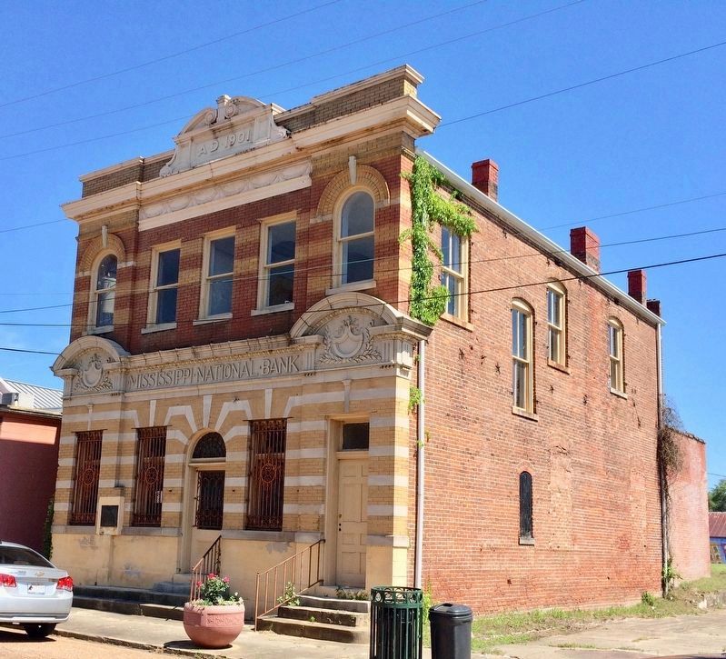 The old Mississippi National Bank building, built in 1901, part of the Bernheimer Complex.. Click for full size. The old Mississippi National Bank building, built in 1901, part of the Bernheimer Complex. image. Click for full size.