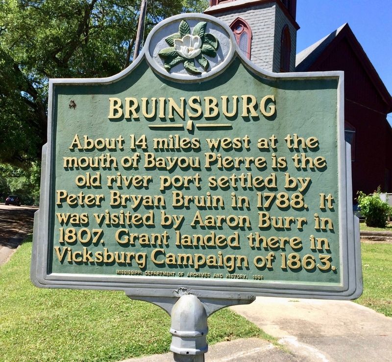 Bruinsburg Marker image. Click for full size.