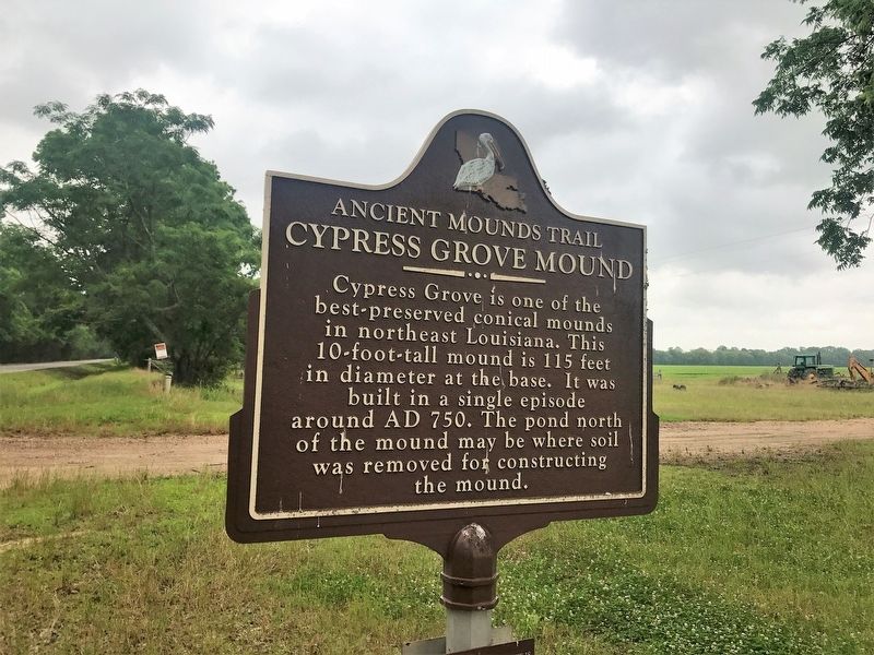 Cypress Grove Mound Marker image. Click for full size.