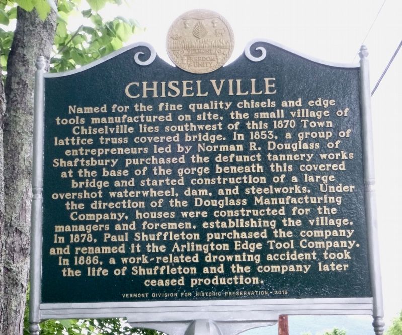 Chiselville Marker image. Click for full size.