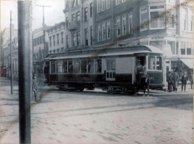 Hagerstown and Frederick Trolley image. Click for full size.