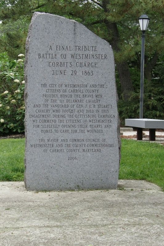 A Final Tribute Marker image. Click for full size.