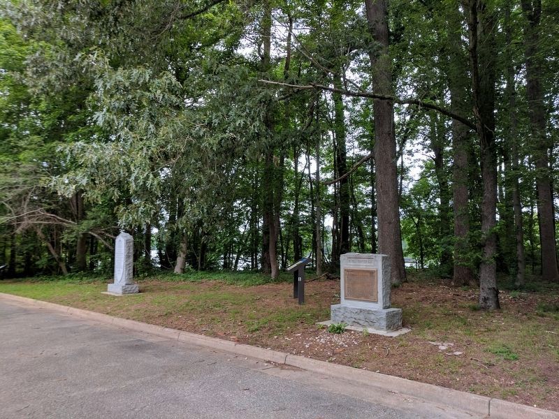 Battle of Big Bethel Markers. Click for full size. Battle of Big Bethel Markers image. Click for full size.