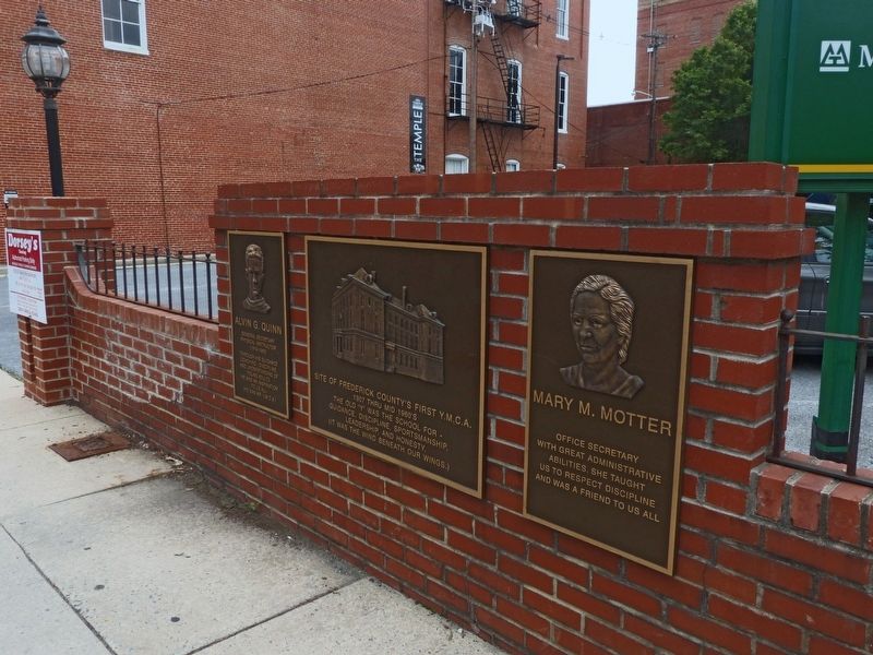 Site of Frederick County's First Y.M.C.A. Marker image. Click for full size.