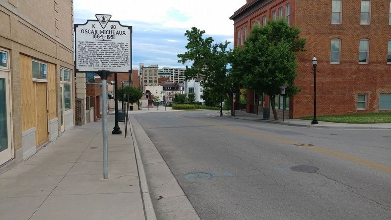 Oscar Micheaux Marker. Click for full size. Oscar Micheaux Marker image. Click for full size.