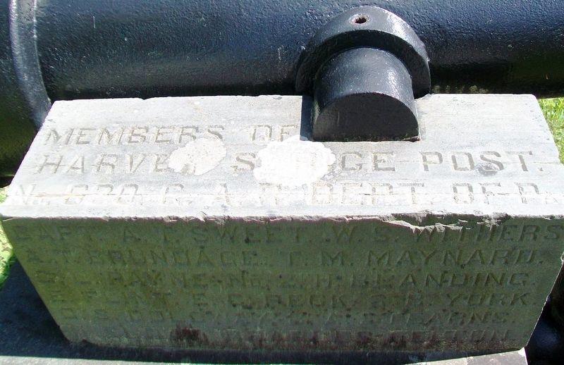 Civil War Memorial Detail. Click for full size. Civil War Memorial Detail image. Click for full size.