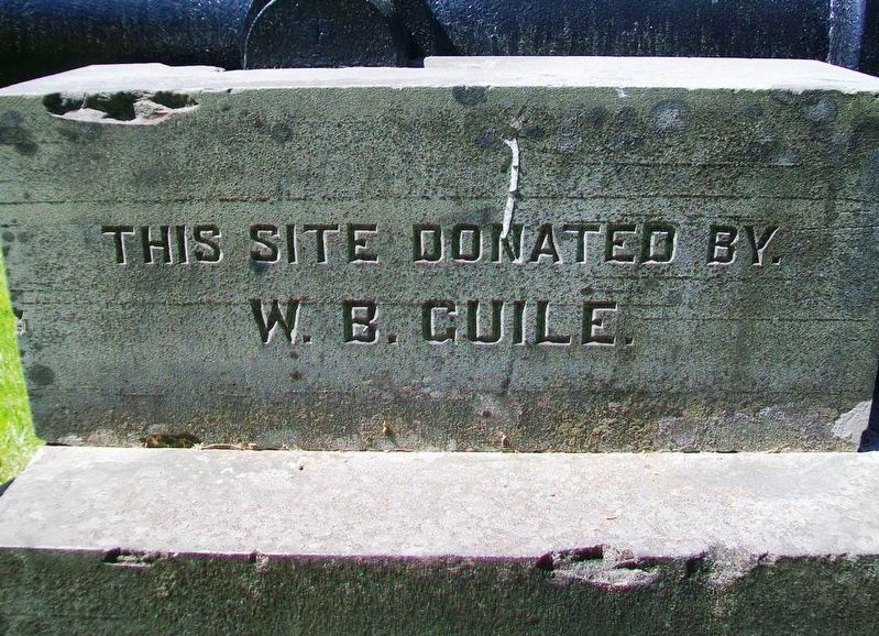 Civil War Memorial Donor. Click for full size. Civil War Memorial Donor image. Click for full size.