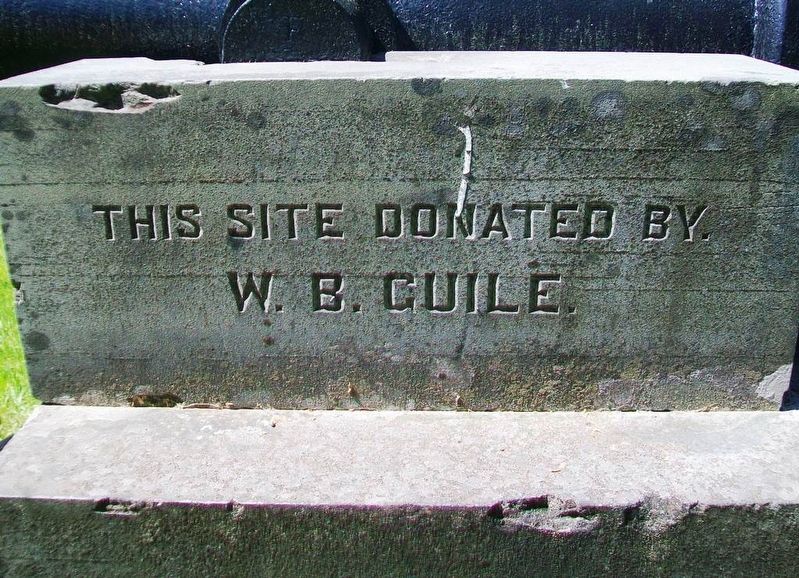 Civil War Memorial Donor image. Click for full size.