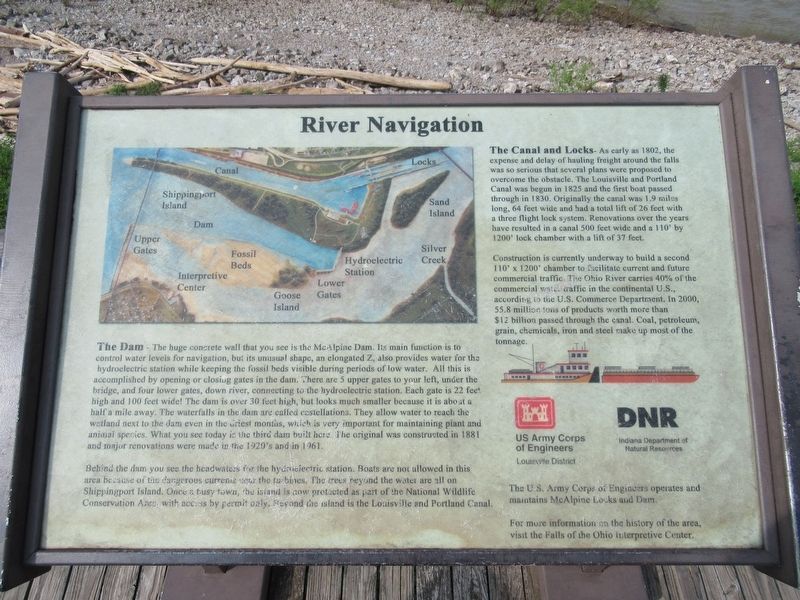 River Navigation Marker image. Click for full size.
