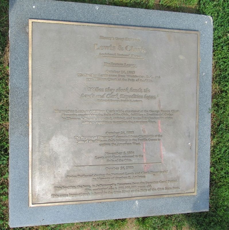 History’s Great Explorers Marker. Click for full size. History’s Great Explorers Marker image. Click for full size.