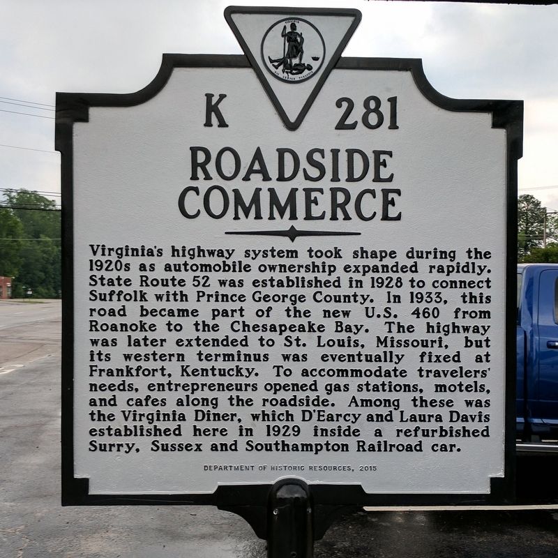 Roadside Commerce Marker image. Click for full size.
