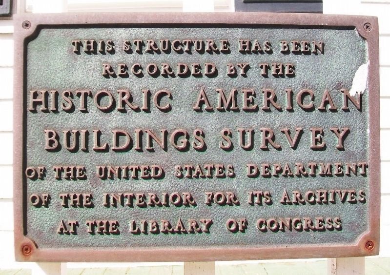 Sylvanus Mulford House HABS Marker. Click for full size. Sylvanus Mulford House HABS Marker image. Click for full size.