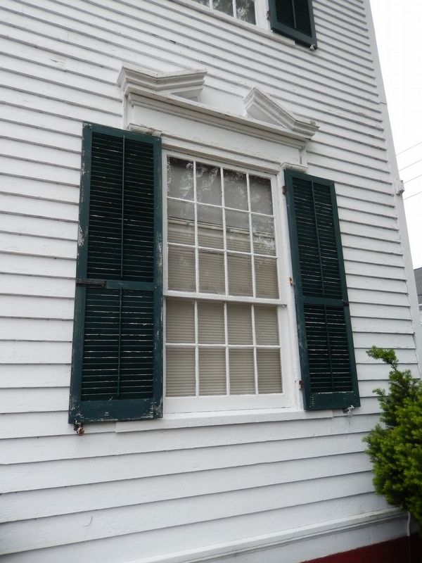 Historic Cape May County Court House (<i><b>window detail</i></b>) image. Click for full size.