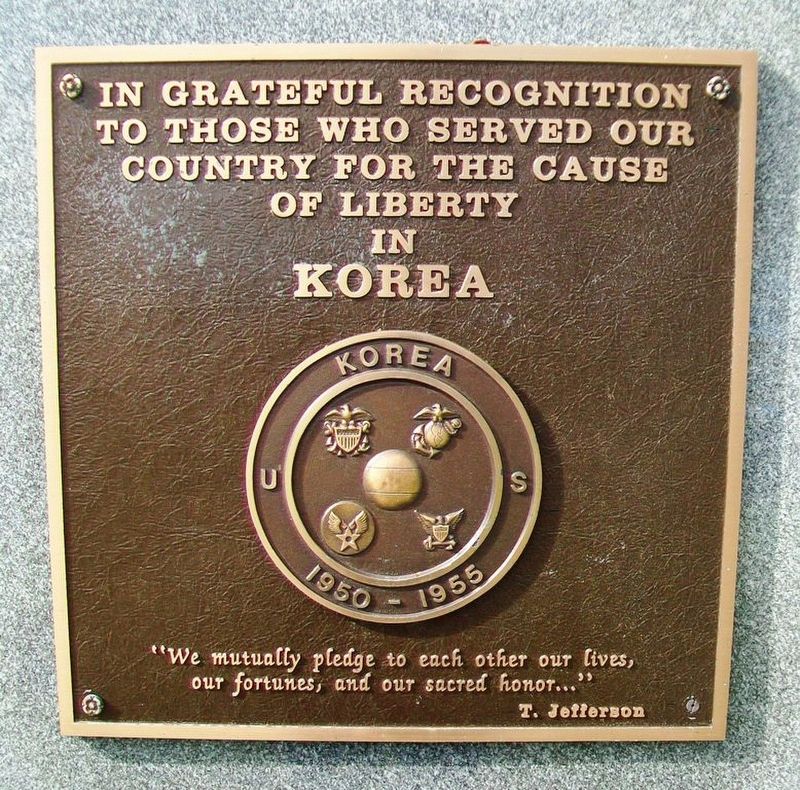 War Memorial Korea Marker image. Click for full size.