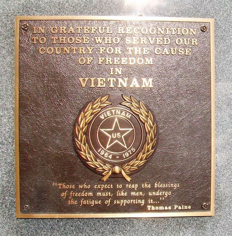 War Memorial Vietnam Marker image. Click for full size.