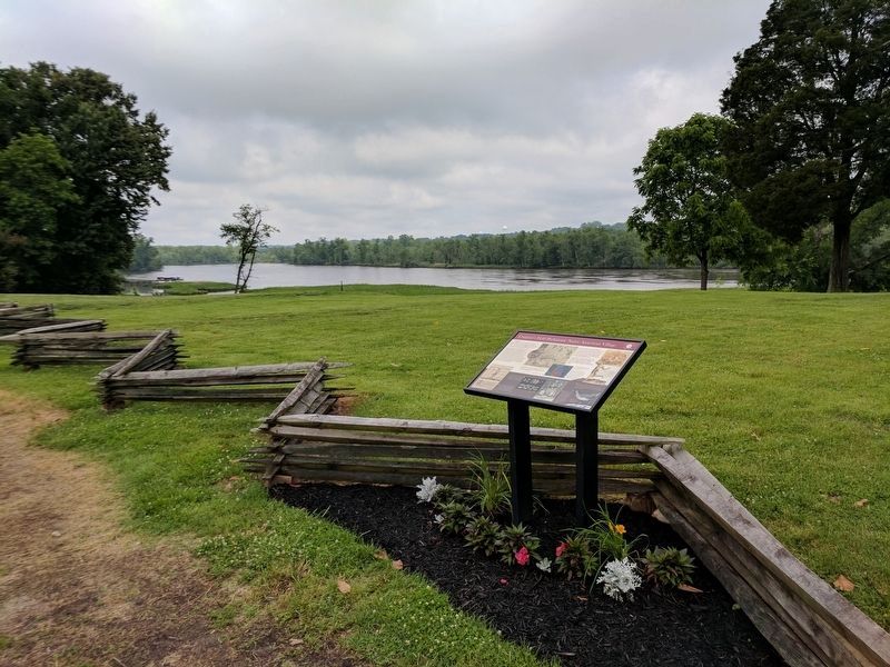 Appomattox River in the background. Click for full size. Appomattox River in the background image. Click for full size.