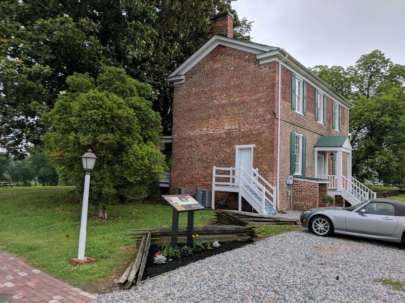 The Old Brick (Kennon) House Marker. Click for full size. The Old Brick (Kennon) House Marker image. Click for full size.