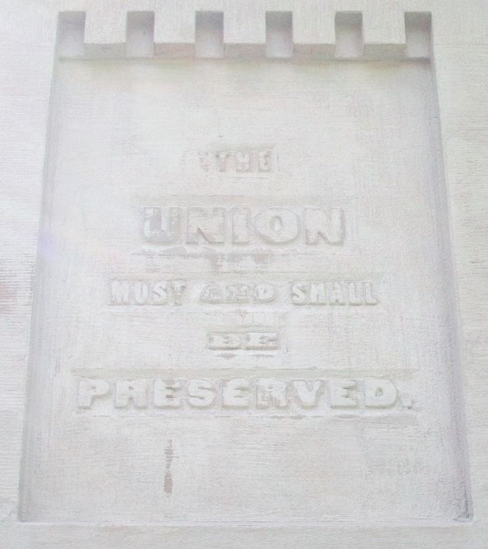 Civil War Memorial Quote image. Click for full size.
