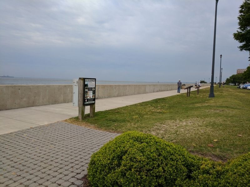 Fort Monroe History Marker. Click for full size. Fort Monroe History Marker image. Click for full size.