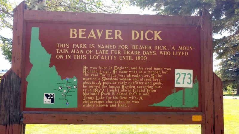 Beaver Dick Marker image. Click for full size.