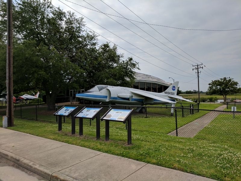 Langley Field Marker. Click for full size. Langley Field Marker image. Click for full size.