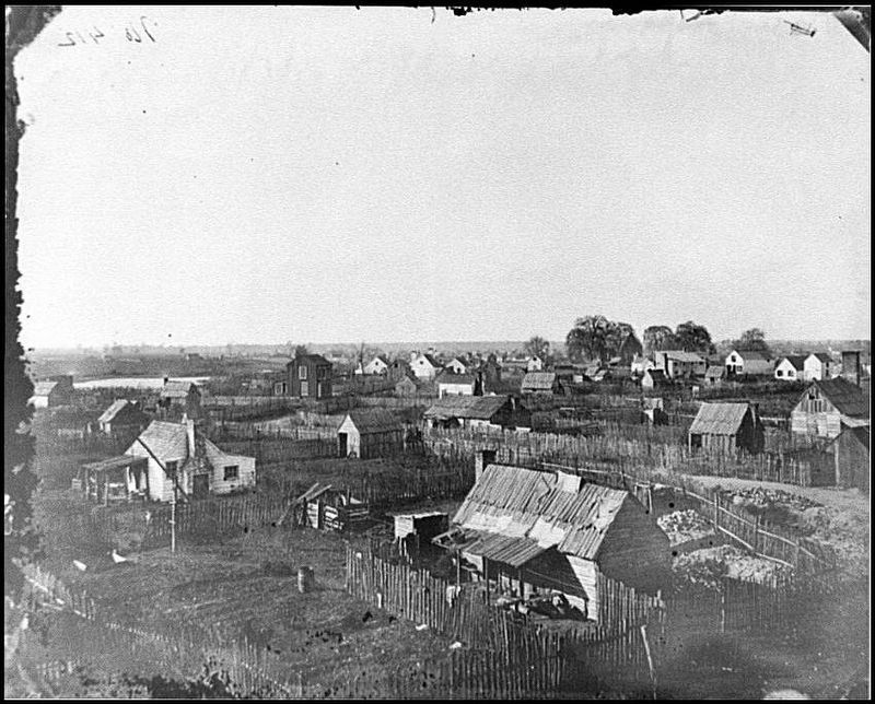 Hampton, Va. View of the town image. Click for full size.