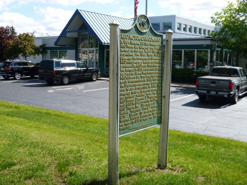 REO Motor Car Company / REO Clubhouse Marker image. Click for full size.