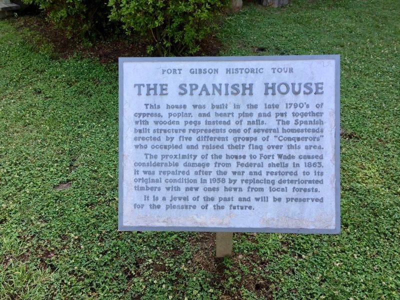 The Spanish House Marker. Click for full size. The Spanish House Marker image. Click for full size.