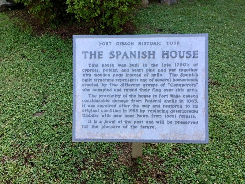 The Spanish House Marker image. Click for full size.