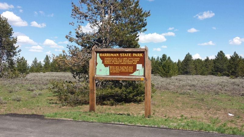 Harriman State Park Marker. Click for full size. Harriman State Park Marker image. Click for full size.