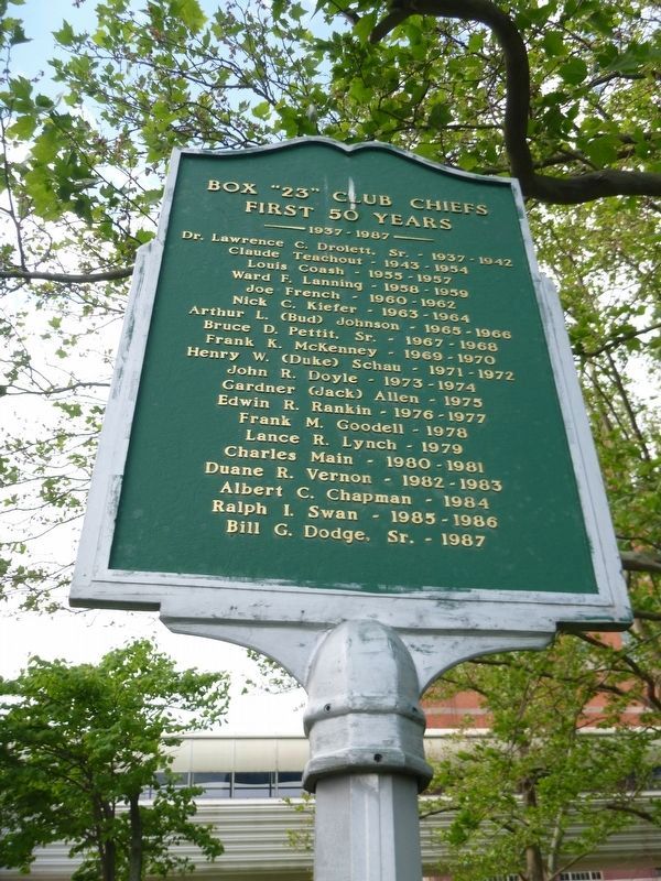Box 23 Club Marker. Click for full size. Box 23 Club Marker image. Click for full size.