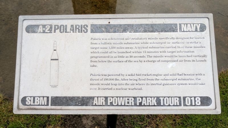 A-2 Polaris Marker. Click for full size. A-2 Polaris Marker image. Click for full size.