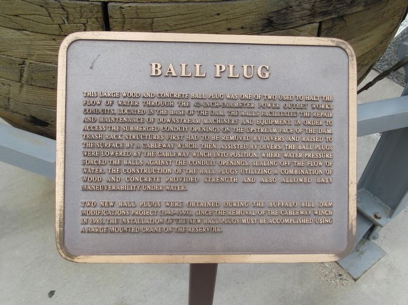 Ball Plug Marker image. Click for full size.
