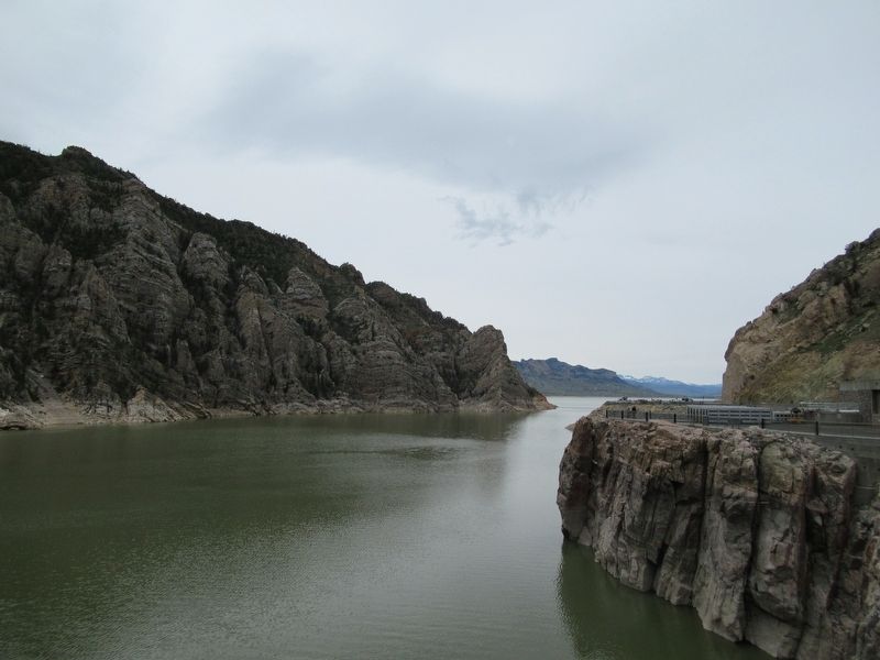 Buffalo Bill Dam. Click for full size. Buffalo Bill Dam image. Click for full size.