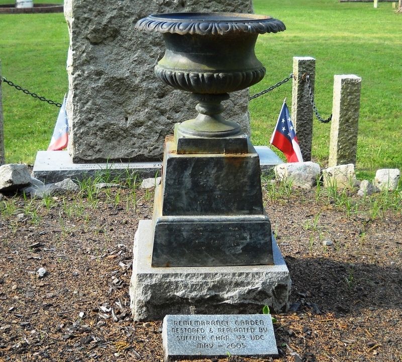 Remembrance Garden Flower Urn Monument.. Click for full size. Remembrance Garden Flower Urn Monument. image. Click for full size.