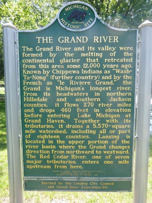 The Grand River Marker image. Click for full size.