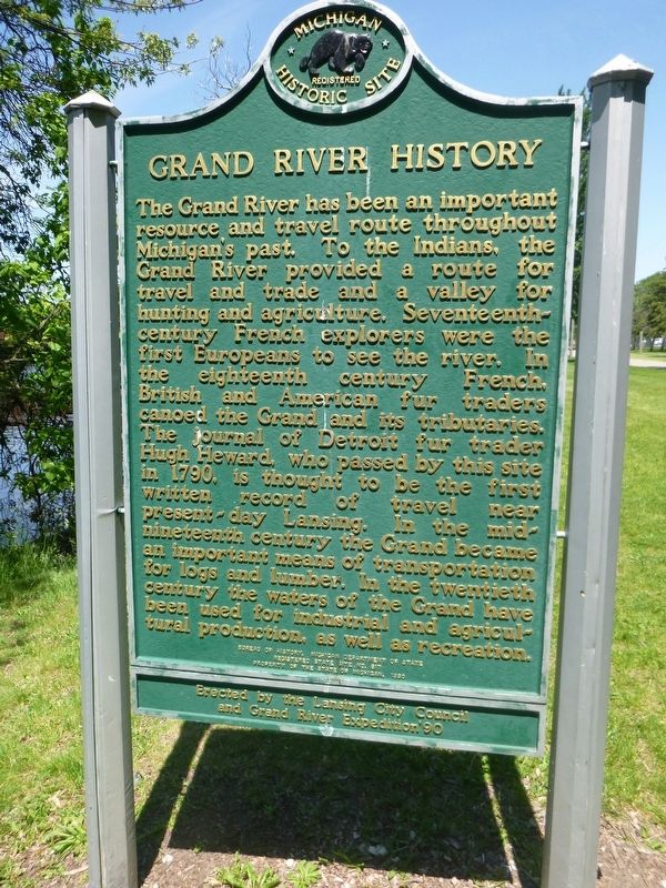 The Grand River Marker image. Click for full size.