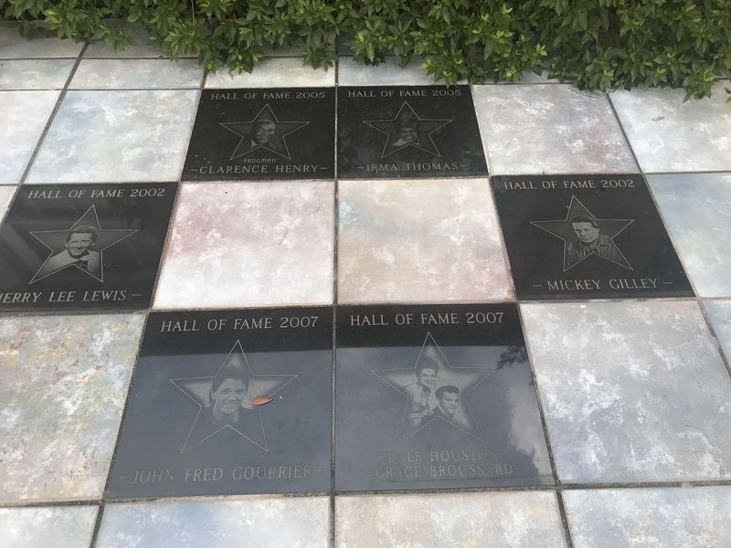 Jerry Lee Lewis Star at Hall of Fame image. Click for full size.