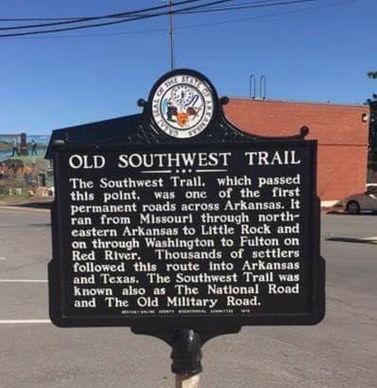 Old Southwest Trail Marker image. Click for full size.